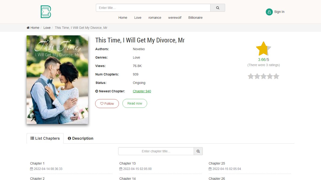 This Time, I Will Get My Divorce, Mr - Novels online